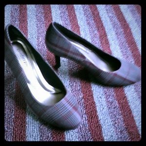Comfort Plus Plaid Pump